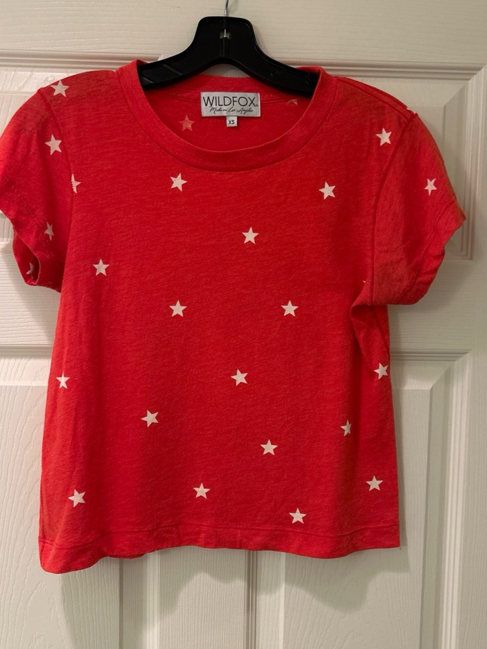 Wildfox women’s Red Star Print Tee